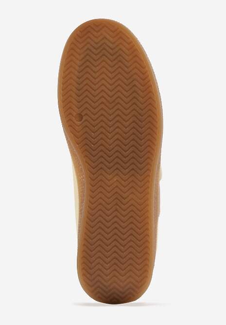 Żółte Tenisówki Sneakeriny z Paskiem na Rzep Pirel 7