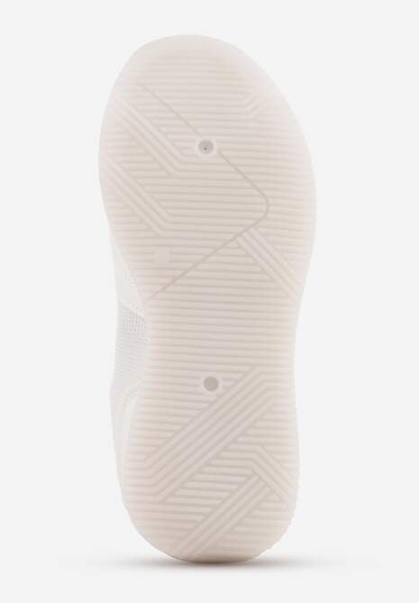 Białe Przeszywane Sneakersy w Klasycznym Stylu Zeosa 7