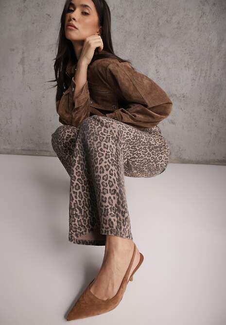 Blugi Saliritia Imprimeu leopard 4