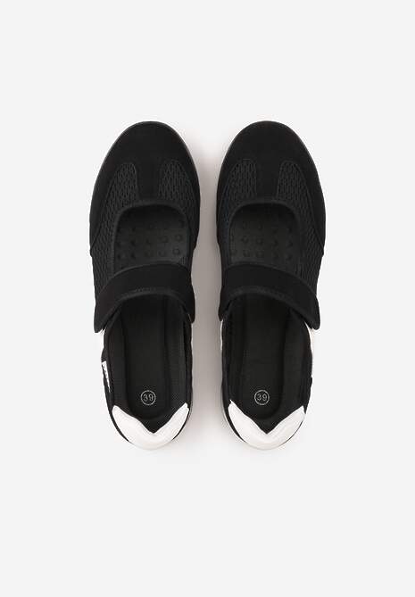 Czarne Tenisówki Typu Sneakeriny Ozdobione Napisem Emirinne 6