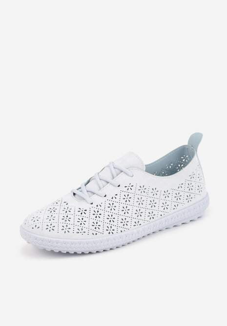 Niebieskie Ażurowe Tenisówki w Stylu Boho Tidira 5