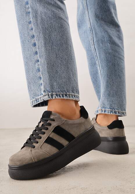 Sneakers Teskara Teslara Bej închis