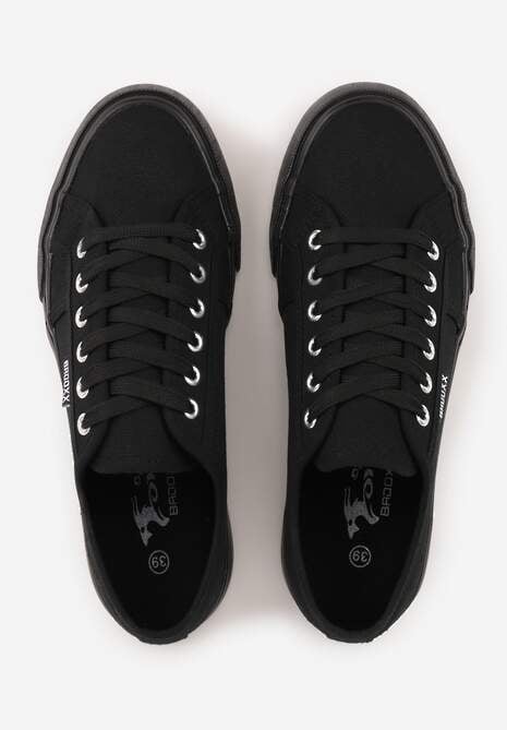 Czarne Casualowe Trampki w Stylu Basic Tulipmeadow 6