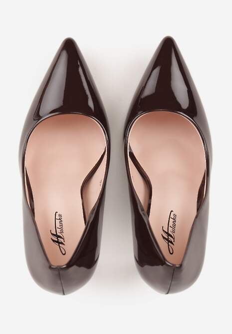 Brązowe Szpilki Cassildi 6