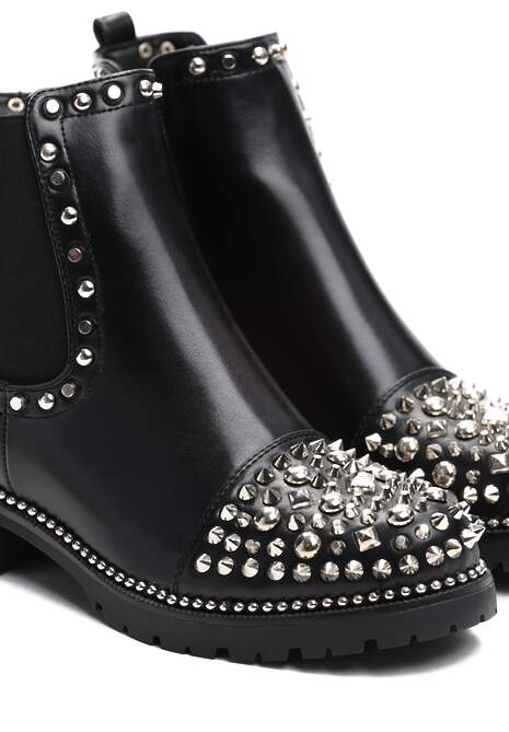 Czarne Botki Come On To Me 6