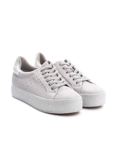 Szare Buty Sportowe Yearningly 4