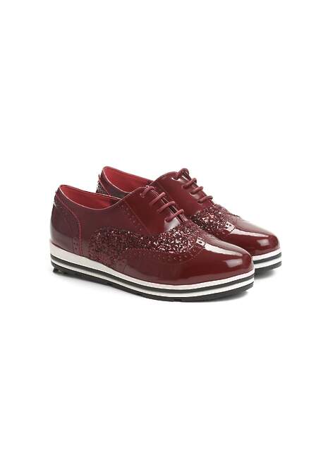 Bordowe Półbuty Reily 5