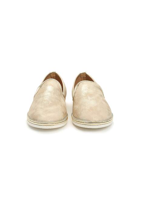 Złote Slip On Victoria 6