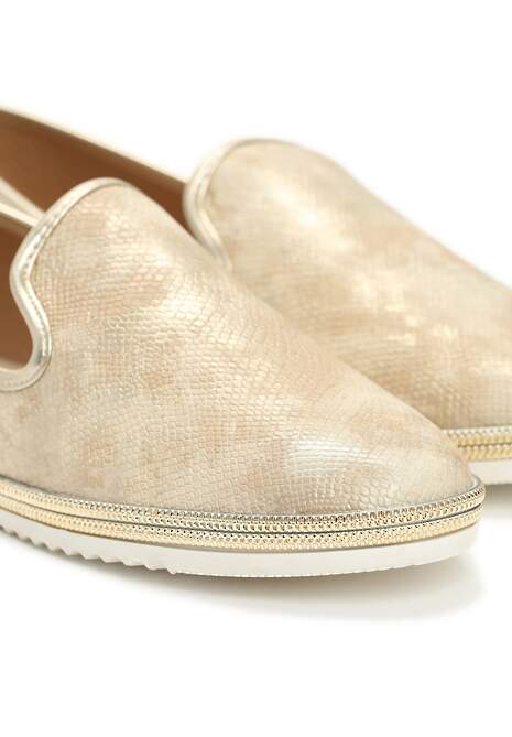 Złote Slip On Victoria 7