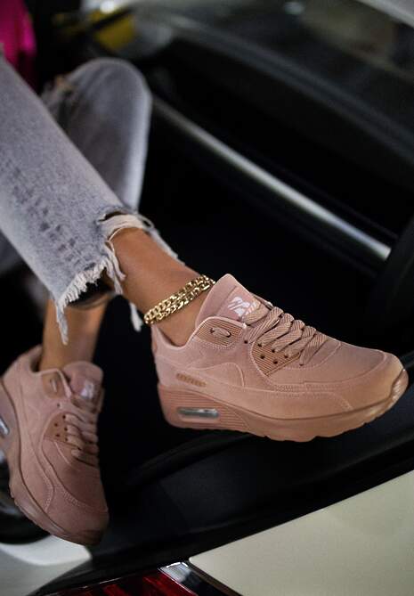 Różowe Sneakersy Aerethea