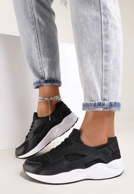 Czarne Buty Sportowe Flexible