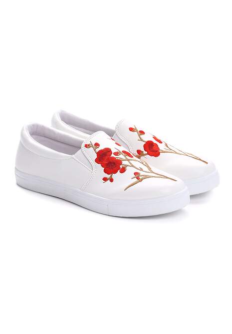 Białe Slip On Panoply 5