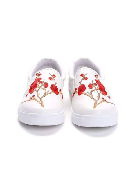 Białe Slip On Panoply 7