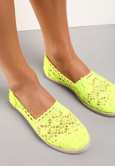 Zielone Espadryle Gratifyingly