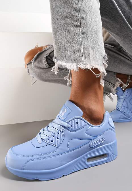 Niebieskie Buty Sportowe Peach Perfect