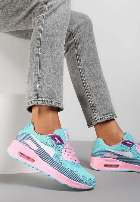Niebieskie Sneakersy Leucolinai