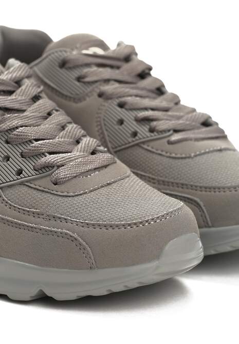 Szare Buty Sportowe Vintage Nilda 7