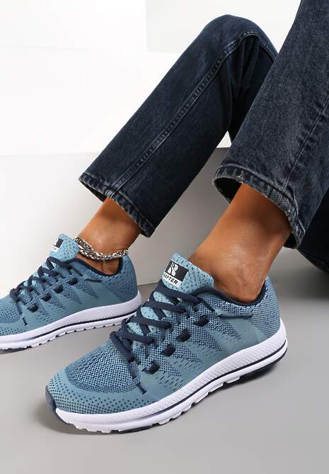 Niebieskie Buty Sportowe Delorenna