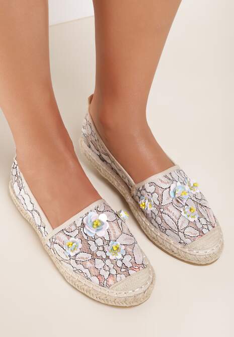 Beżowe Espadryle Saturday Sun