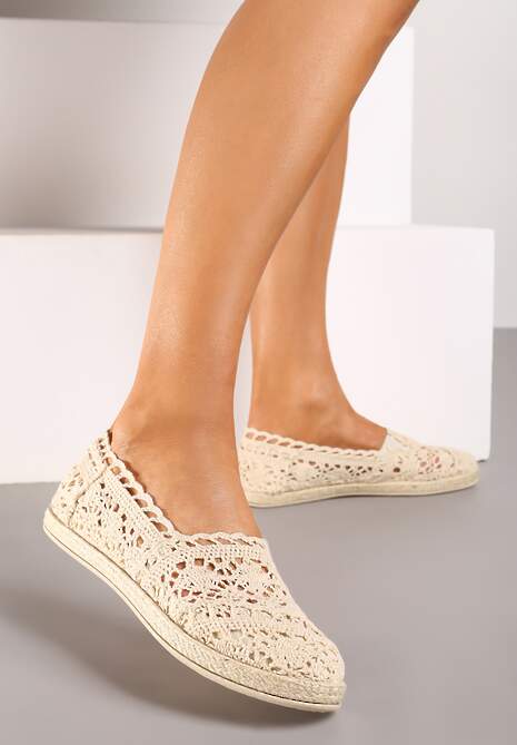 Beżowe Espadryle Gratifyingly