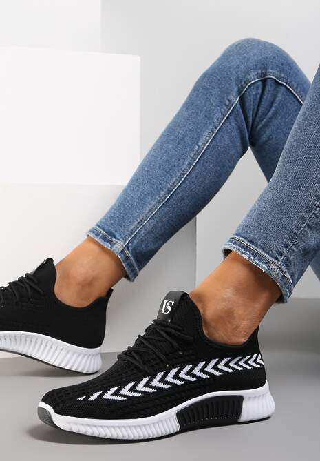 Czarne Buty Sportowe Strido