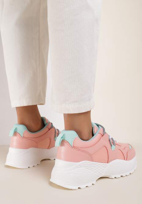 Różowe Sneakersy Euthiaphe