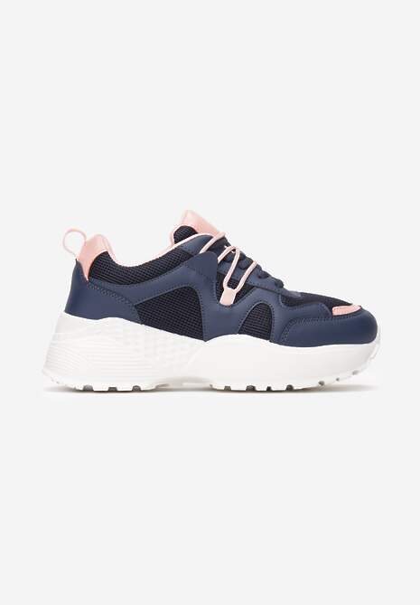 Granatowe Sneakersy Euthiaphe
