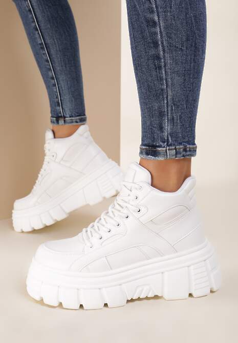 Białe Sneakersy Sylipe