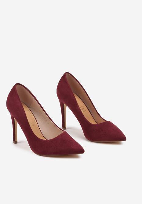 Pantofi stiletto Innatia Bordo 5