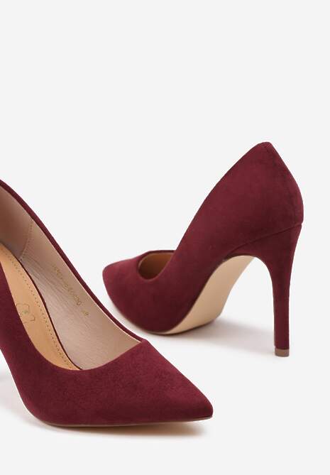 Pantofi stiletto Innatia Bordo 6