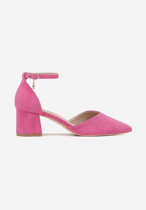 Pantofi cu toc Fucsia 4