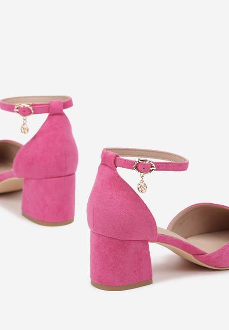 Pantofi cu toc Fucsia 6