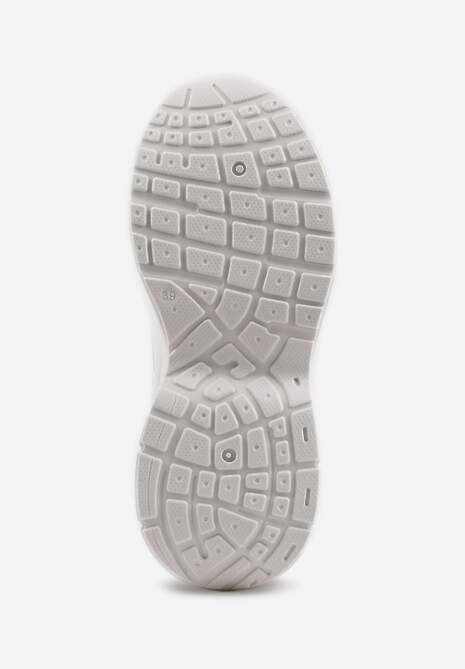 Białe Sneakersy Vices na Platformie Ozdobione Tłoczeniem Natiselle 7