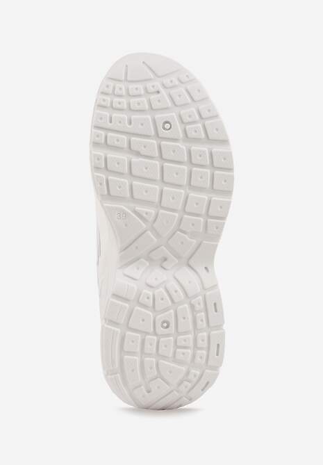 Sneakers Natiselle Alb cu argintiu 7