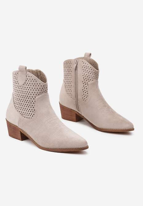 Botine Elfedi Bej deschis 5