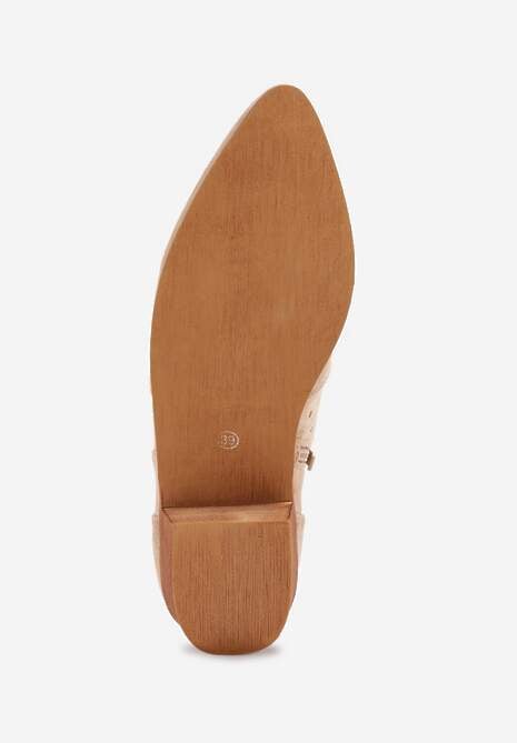 Botine Selahra Bej închis 7