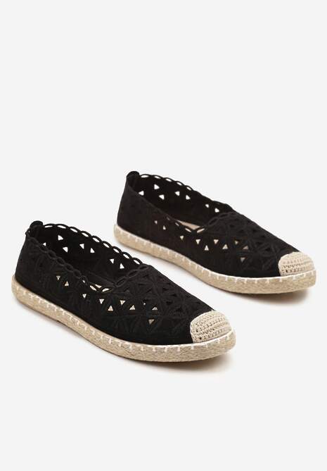 Espadrile Arivoni Negre 5