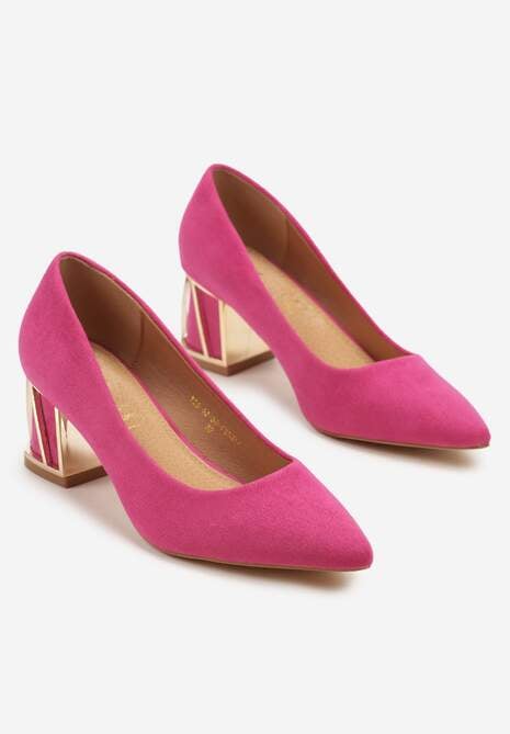 Pantofi cu toc Arvisin Fucsia 5