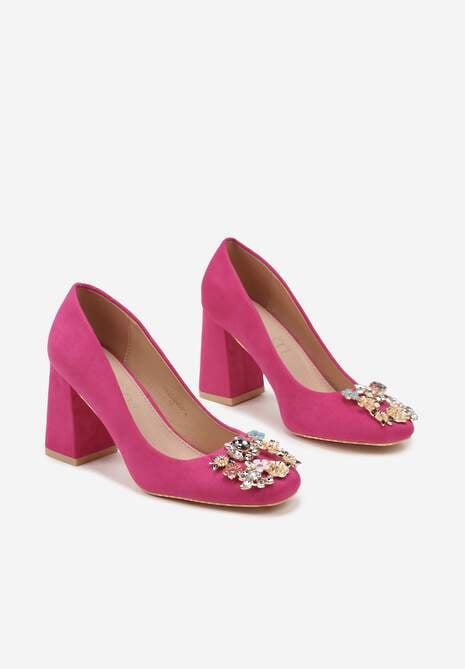 Pantofi cu toc Arutia Fucsia 5