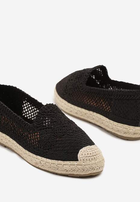 Espadrile Finselina Negre 6