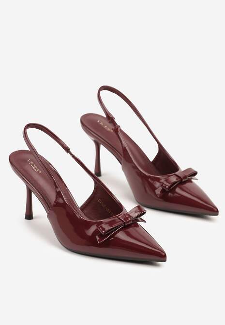 Pantofi stiletto Dorozia Bordo 5