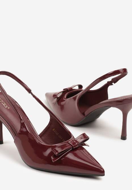 Pantofi stiletto Dorozia Bordo 6