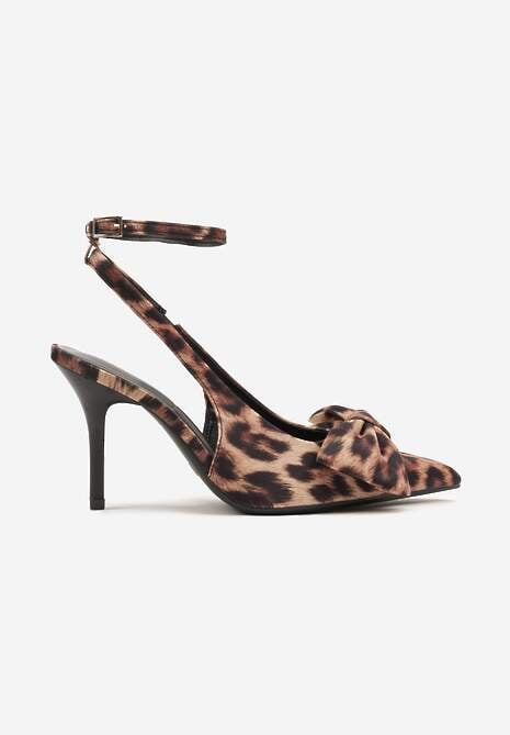 Pantofi stiletto Velozia Imprimeu leopard 4