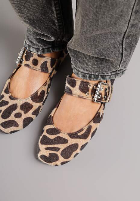 Balerini Rilaneia Imprimeu leopard 4