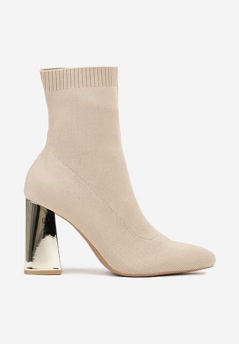Botine Rarana Bej închis 4