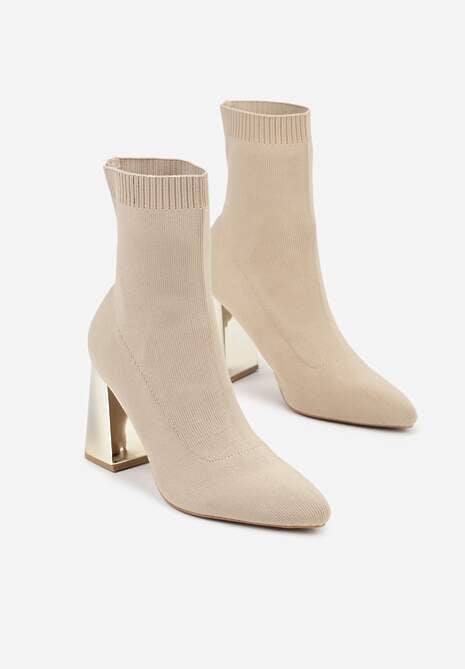Botine Rarana Bej închis 5