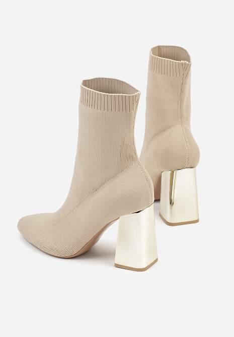 Botine Rarana Bej închis 6