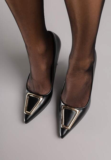 Pantofi stiletto Miava Negri 4