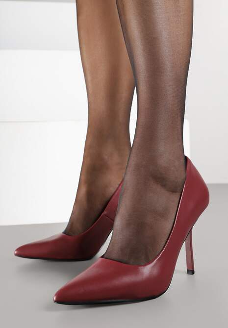 Pantofi stiletto Mivika Bordo 5