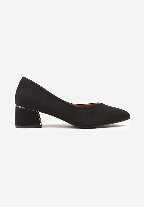 Pantofi cu toc Mixin Negri 4